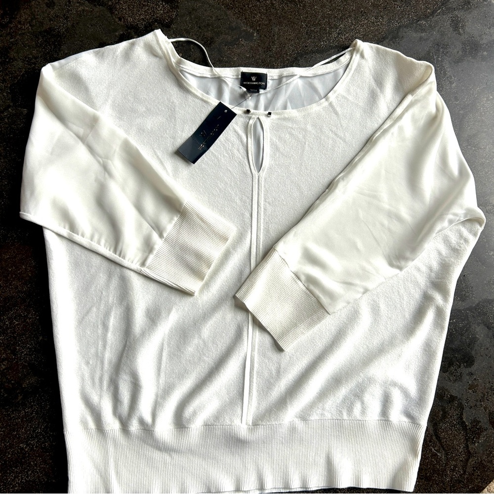 Worthington Lightweight Sweater NWT - Size XL